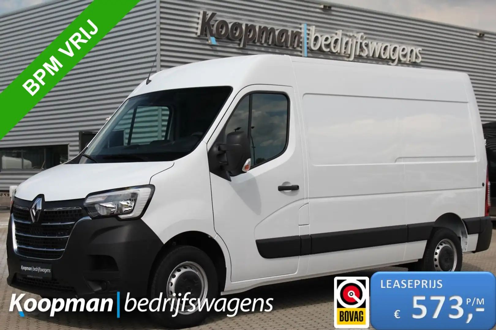 Renault Master T35 2.3dCi 150pk L2H2 | Airco | Cruise | Navi | DA Wit - 1