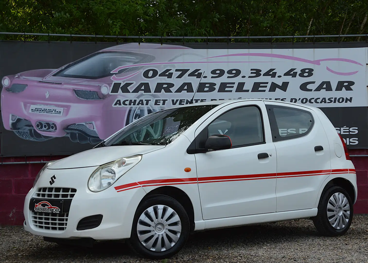 Suzuki Alto 1.0i GL Airco BOITE AUTO CLIM 113.830KM Blanc - 1