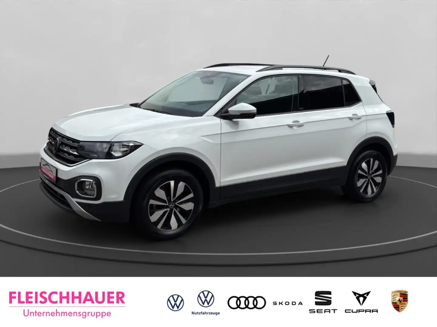 Volkswagen T-Cross Move 1.0 TSI DSG Life Sitzheizung Einparkhilfe Weiß - 1