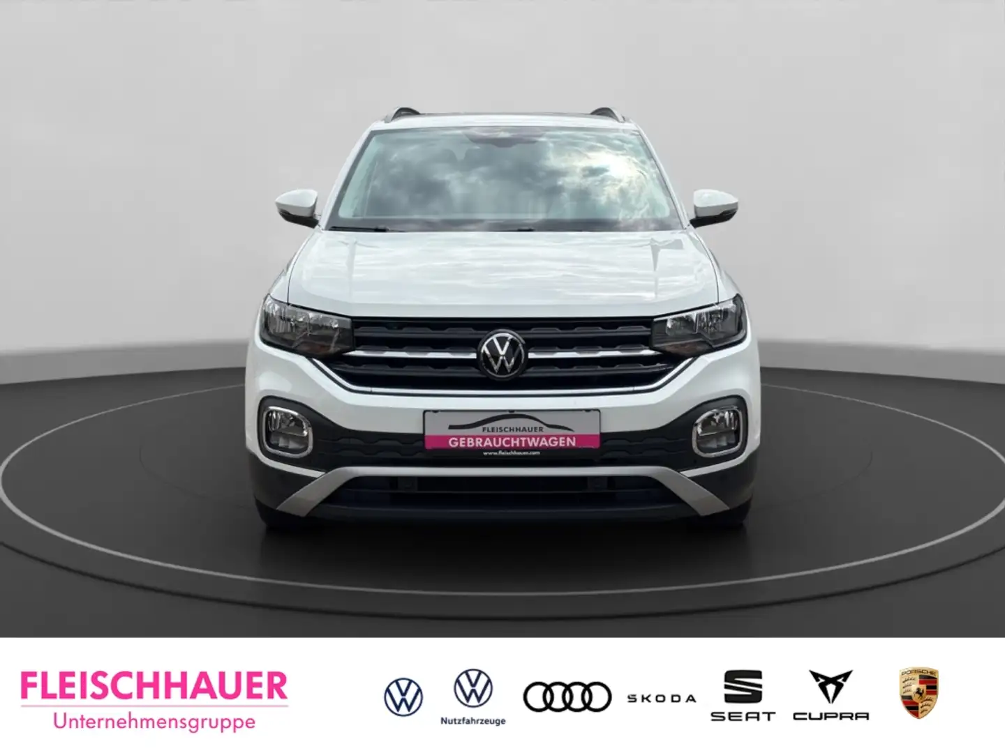 Volkswagen T-Cross Move 1.0 TSI DSG Life Sitzheizung Einparkhilfe Weiß - 2
