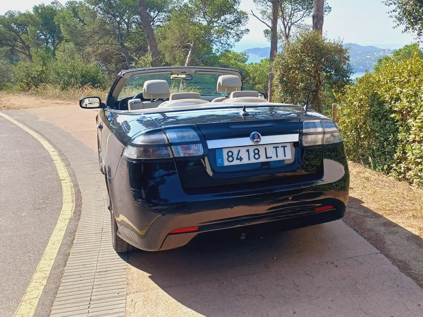 Saab 9-3 9-3 Cabrio 1.9TiD Linear Sport Linear Sport Negro - 1