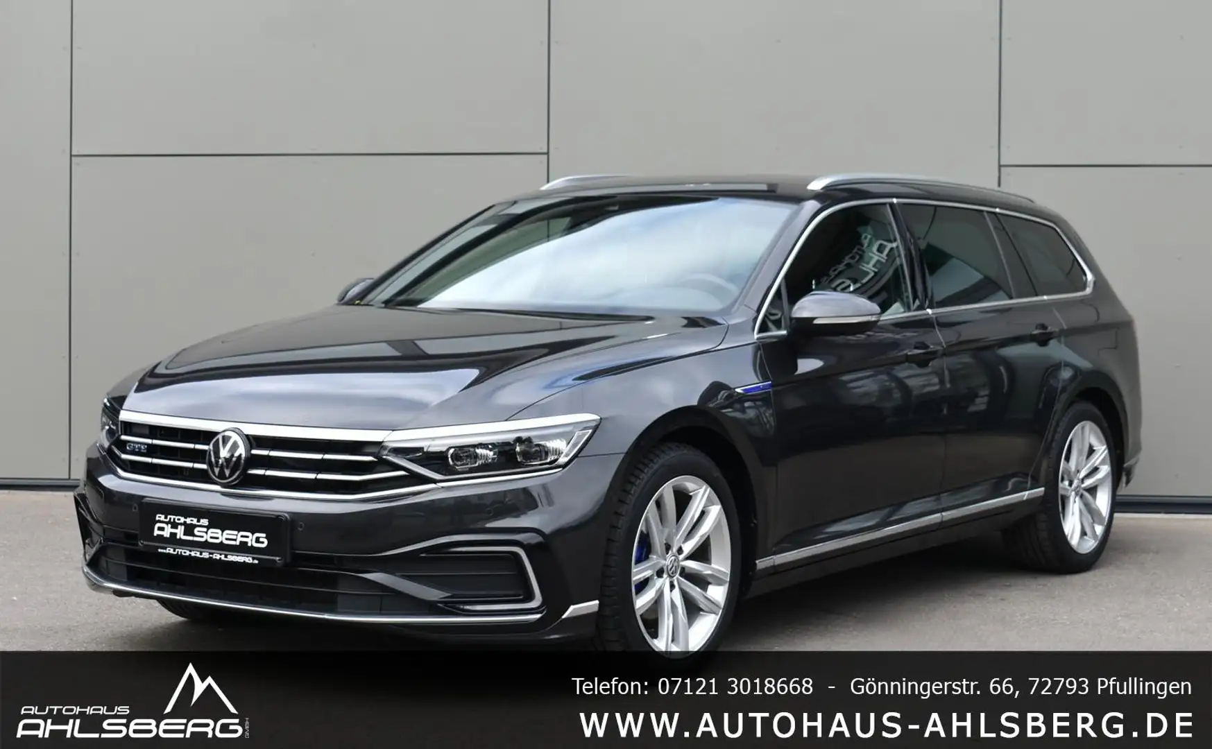Volkswagen Passat Variant GTE ACC/DIG.C/STAND./AHK/IQLIGHT/APP/MASSAGE Gris - 1