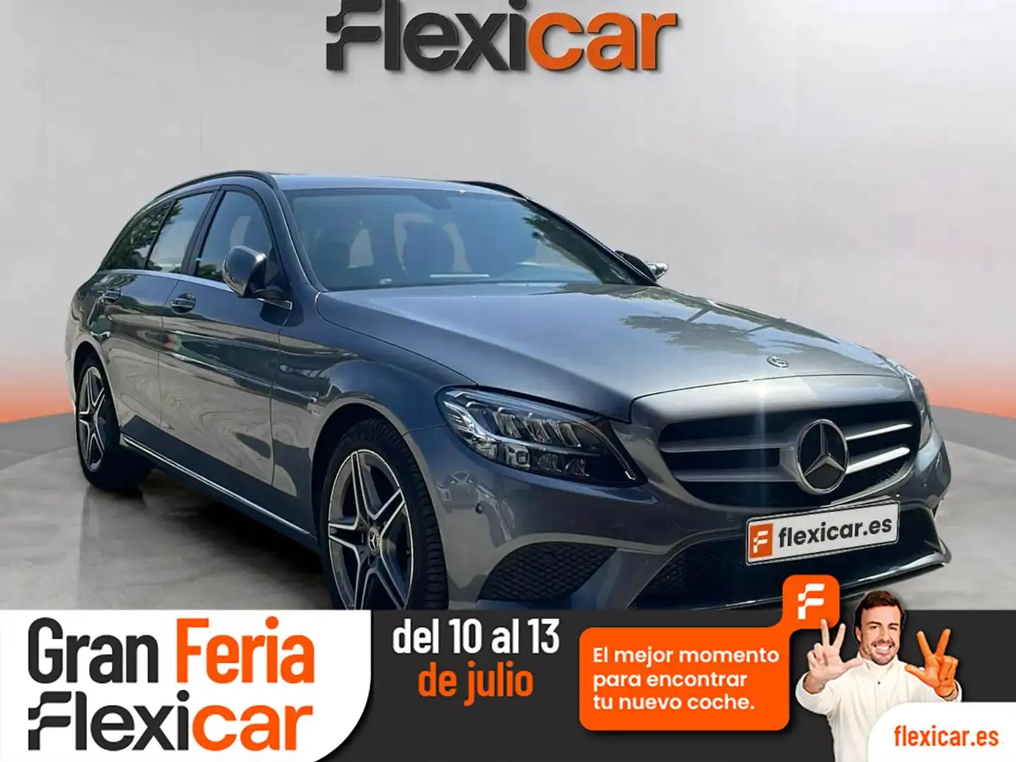 Mercedes-Benz C 180 180d Gris - 1