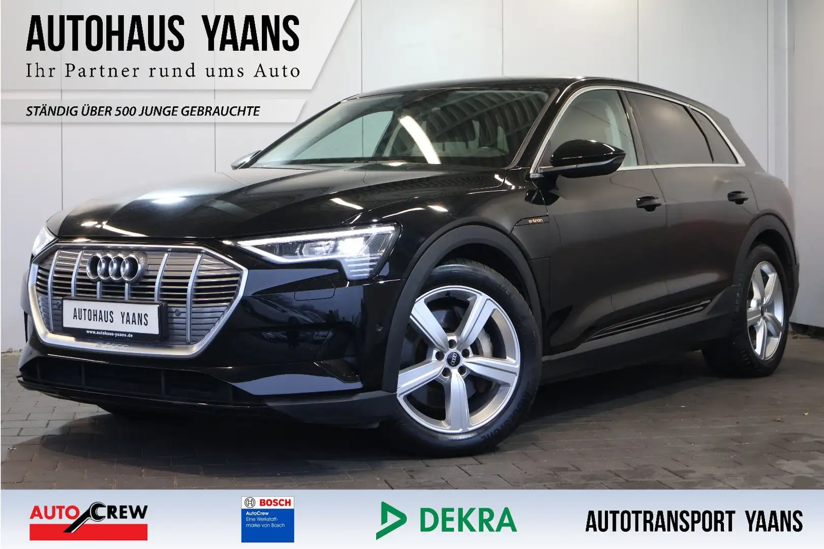 Audi e-tron 50 quattro LUFT+VIRTUAL+KAM+LED+20" Schwarz - 1