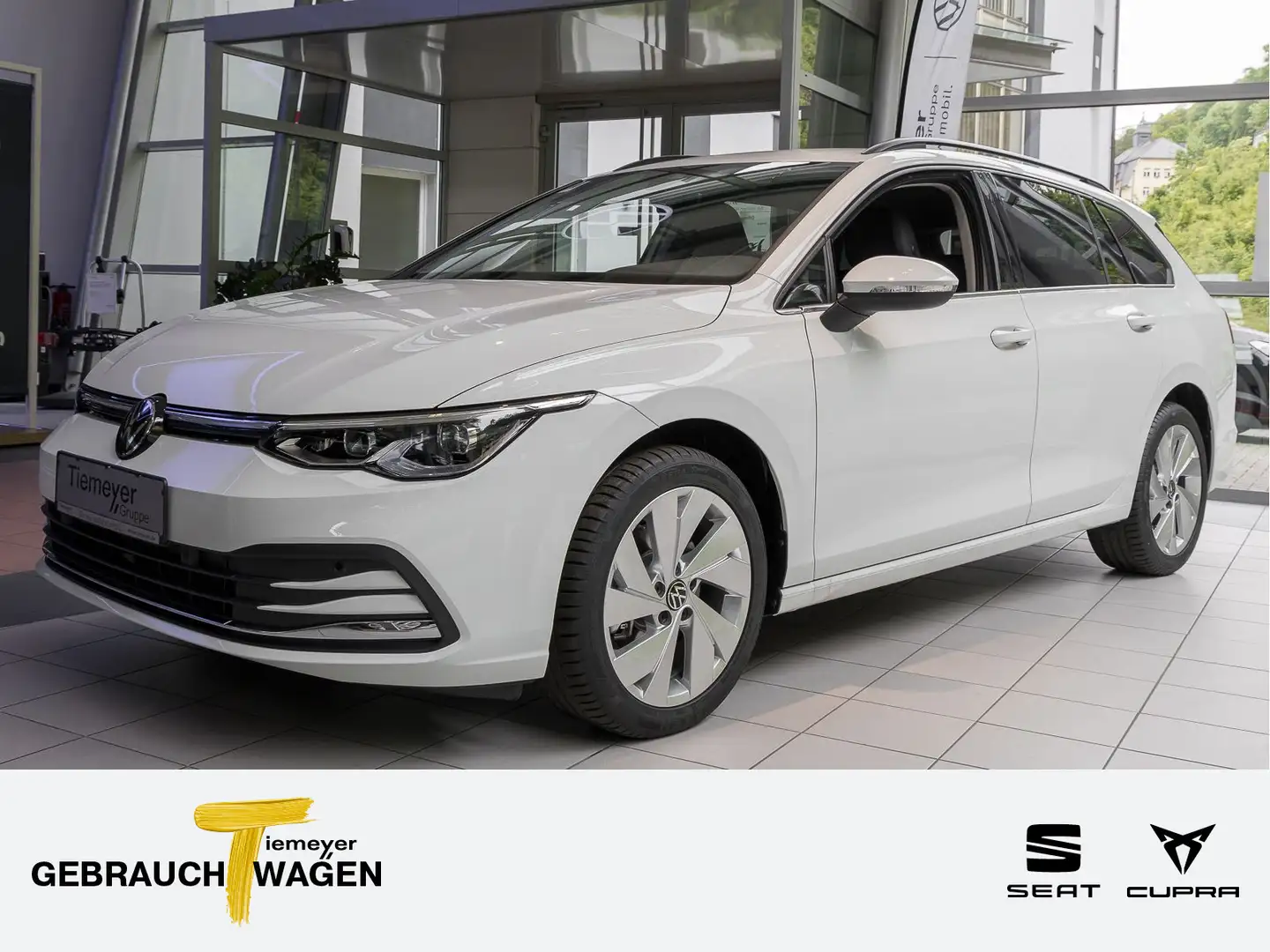 Volkswagen Golf Variant 2.0 TDI DSG STYLE NAVI LED SiHZG KA Weiß - 1