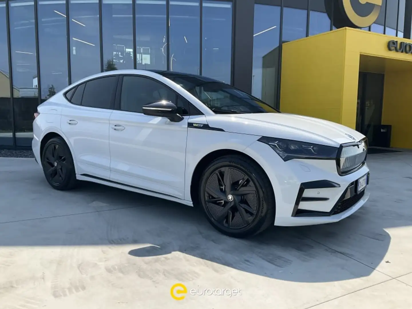 Skoda Enyaq iV 4x4 RS Blanc - 1