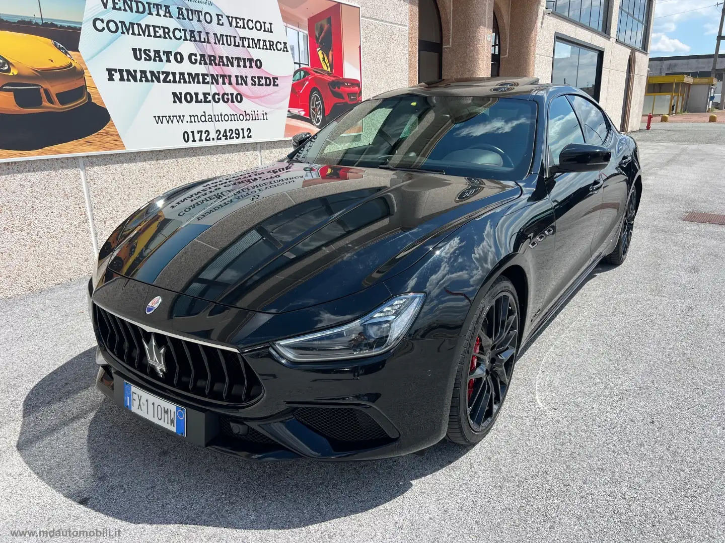 Maserati Ghibli V6 Diesel Gransport RESTYLING TETTO 21 IVA ESPOSTA Nero - 1