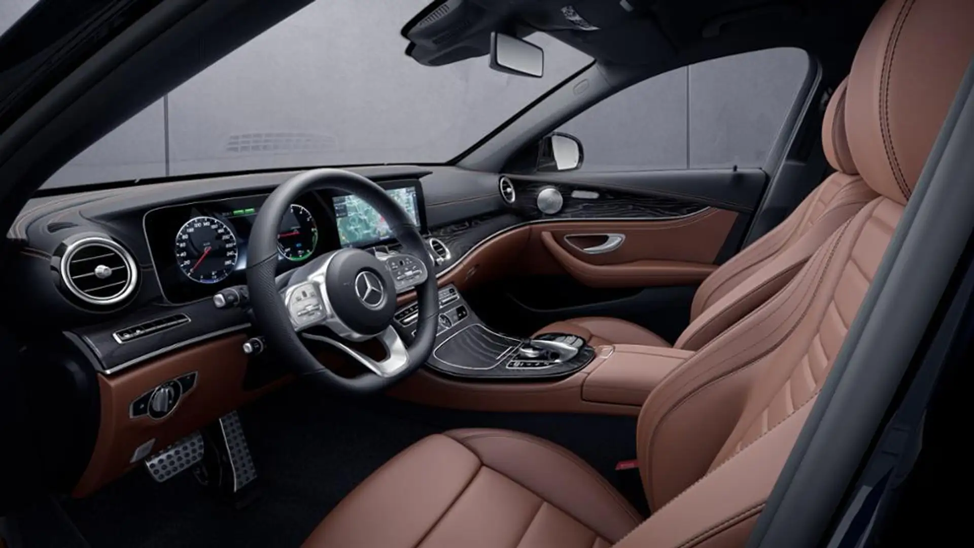 Mercedes-Benz E 300 de T AMG/MULTIBEAM/AHK/Fahrass+/Business-P Blau - 2