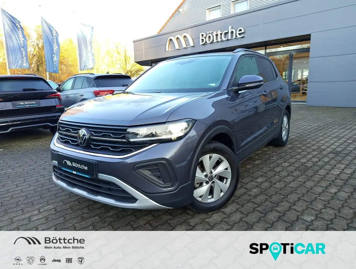 Volkswagen T-Cross 1.0 TSI 85 kW Life 1.0 TSI Android Auto Grau - 1