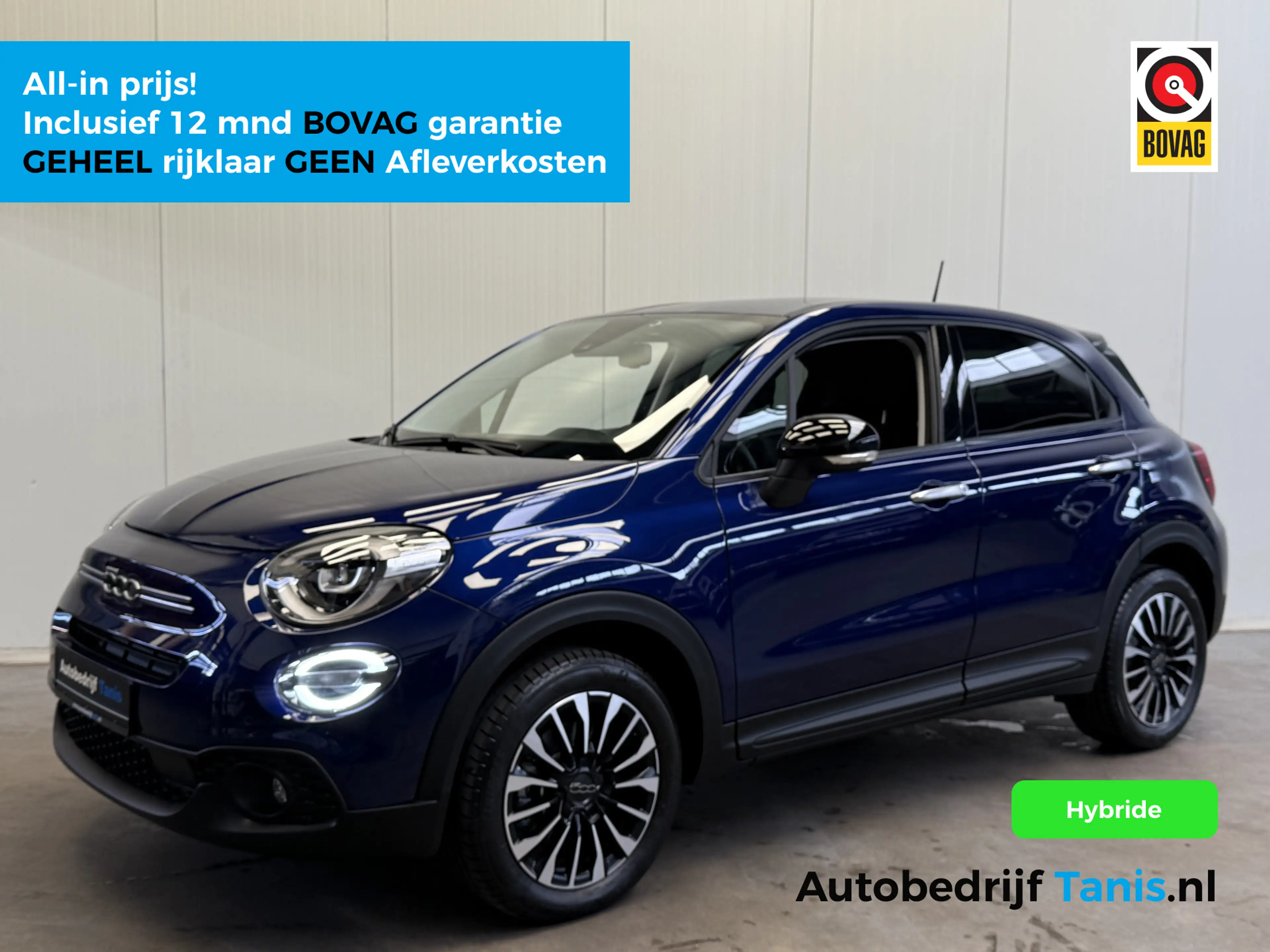 Fiat 500X 1.5 Hybrid 130 PK AIRCO/ECC-NAVI by CARPLAY-CRUISE
