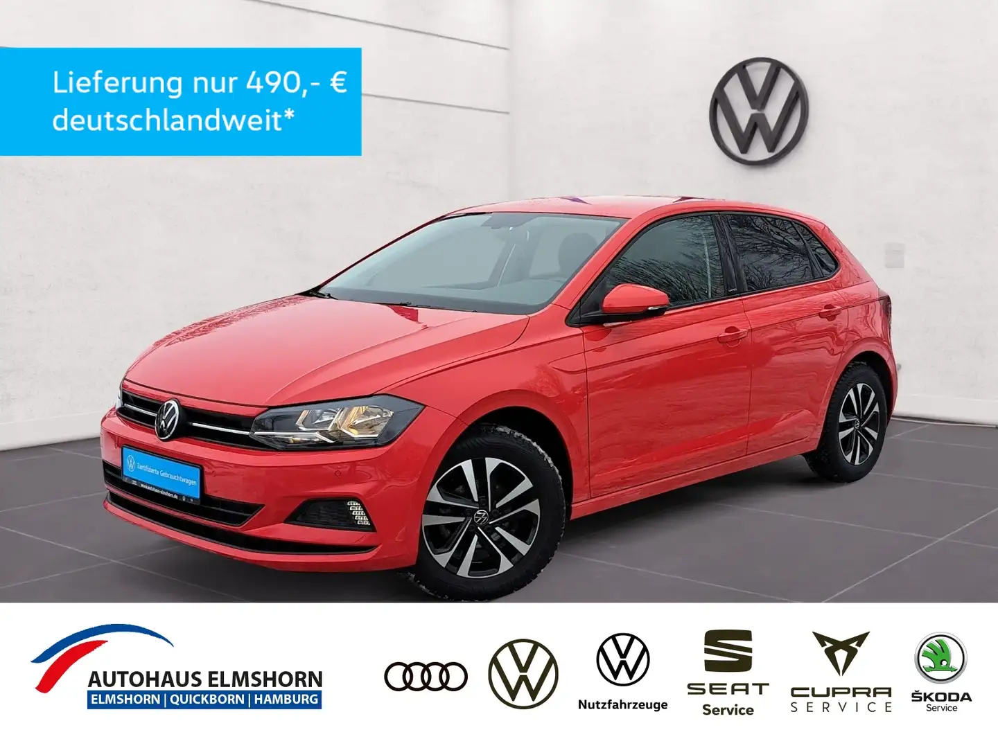 Volkswagen Polo United 1.0 NAV KAM GJ-REIF APP GRA PDC SHZ Rot - 1