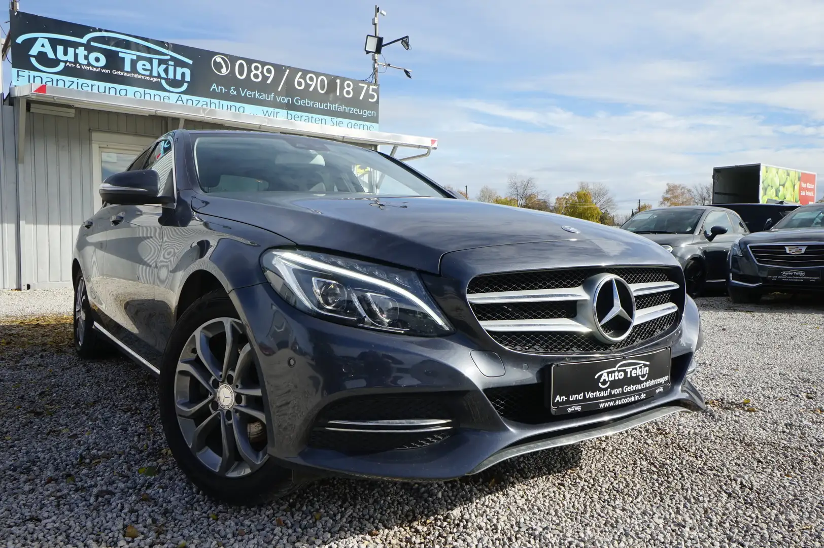 Mercedes-Benz C 220 d BlueTec Avantgarde |LED| |COMAND| |EUR6| Grigio - 1