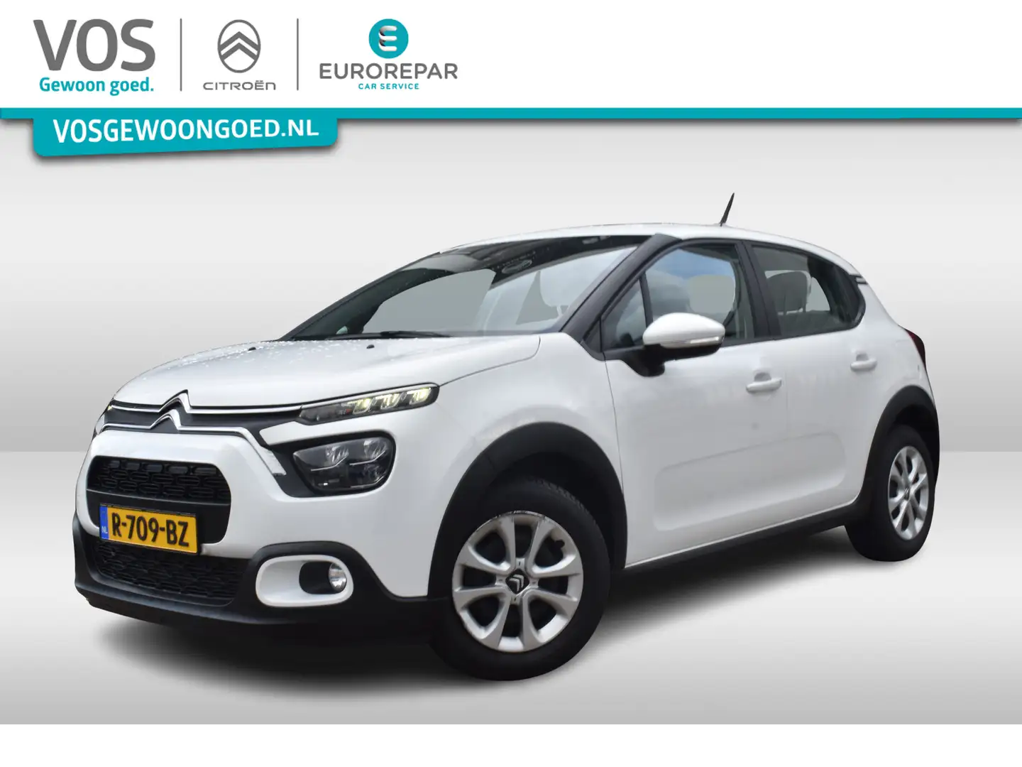 Citroen C3 PureTech 83 You Airco | Radio BT | Lage km stand Weiß - 1