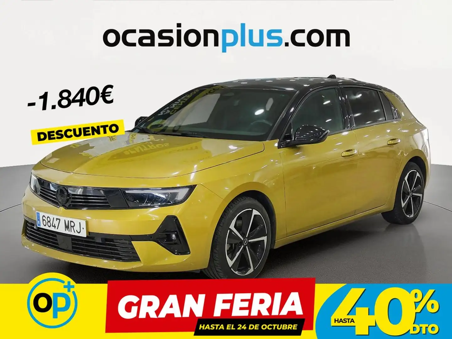 Opel Astra 1.5D DTH S/S GS Aut. 130 Amarillo - 1