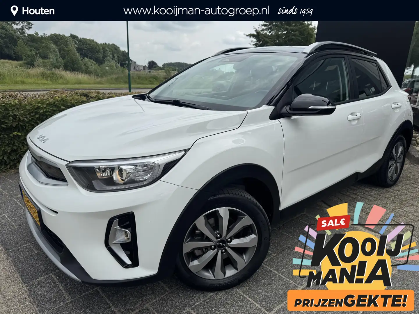 Kia Stonic 1.0 T-GDi MHEV DynamicPlusLine | Eerste Eigenaar | Blanc - 1
