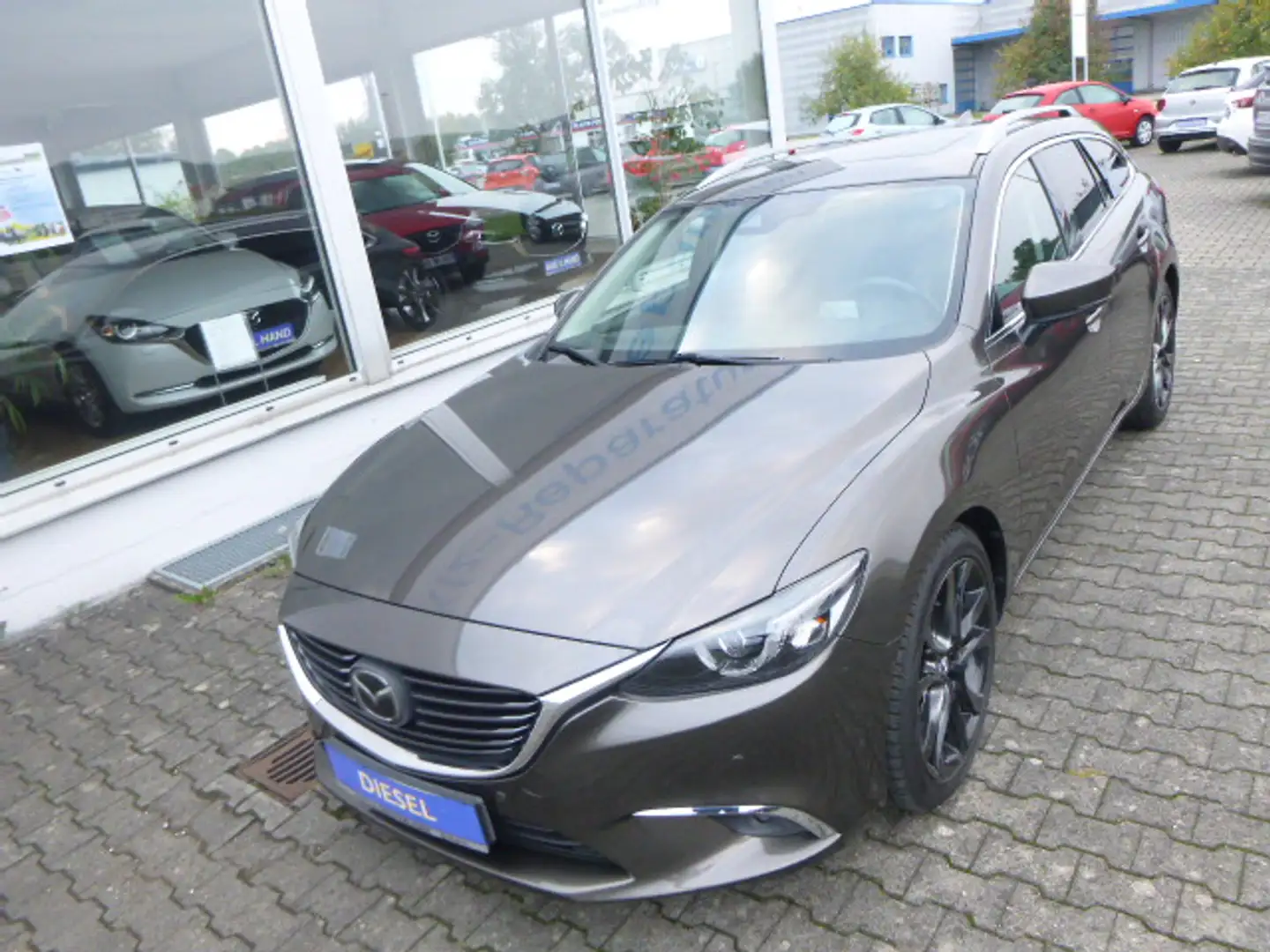 Mazda 6 SKYACTIV-D 175 MT Diesel, Sitzheizung, TÜV/AU NEU! Gris - 1
