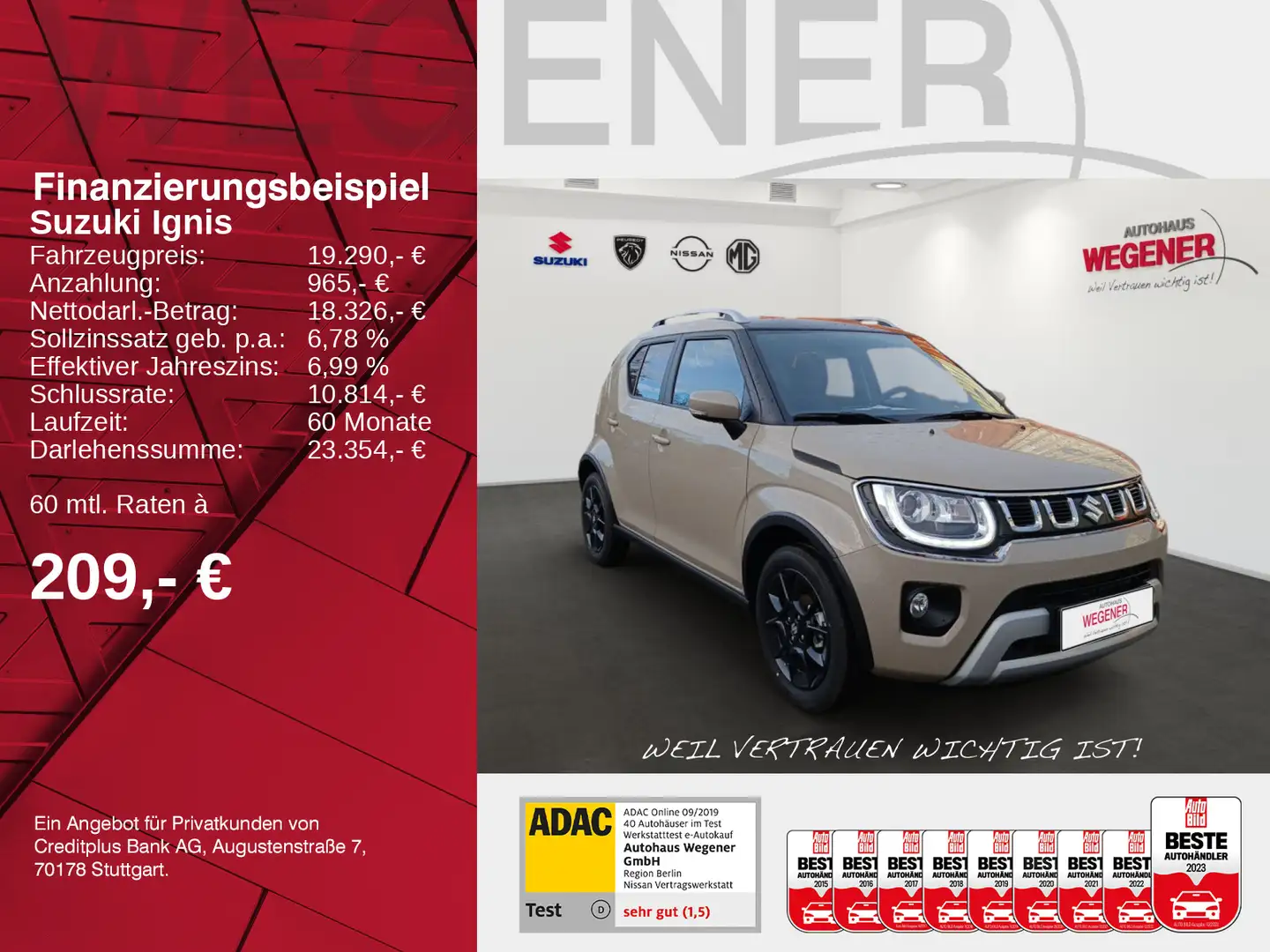 Suzuki Ignis IGNIS Comfort+ Hybrid Beige - 2