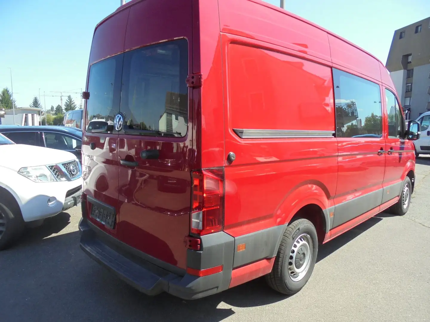 Volkswagen Crafter Kasten Kasten 35 mittellang Hochdach FWD Rot - 2