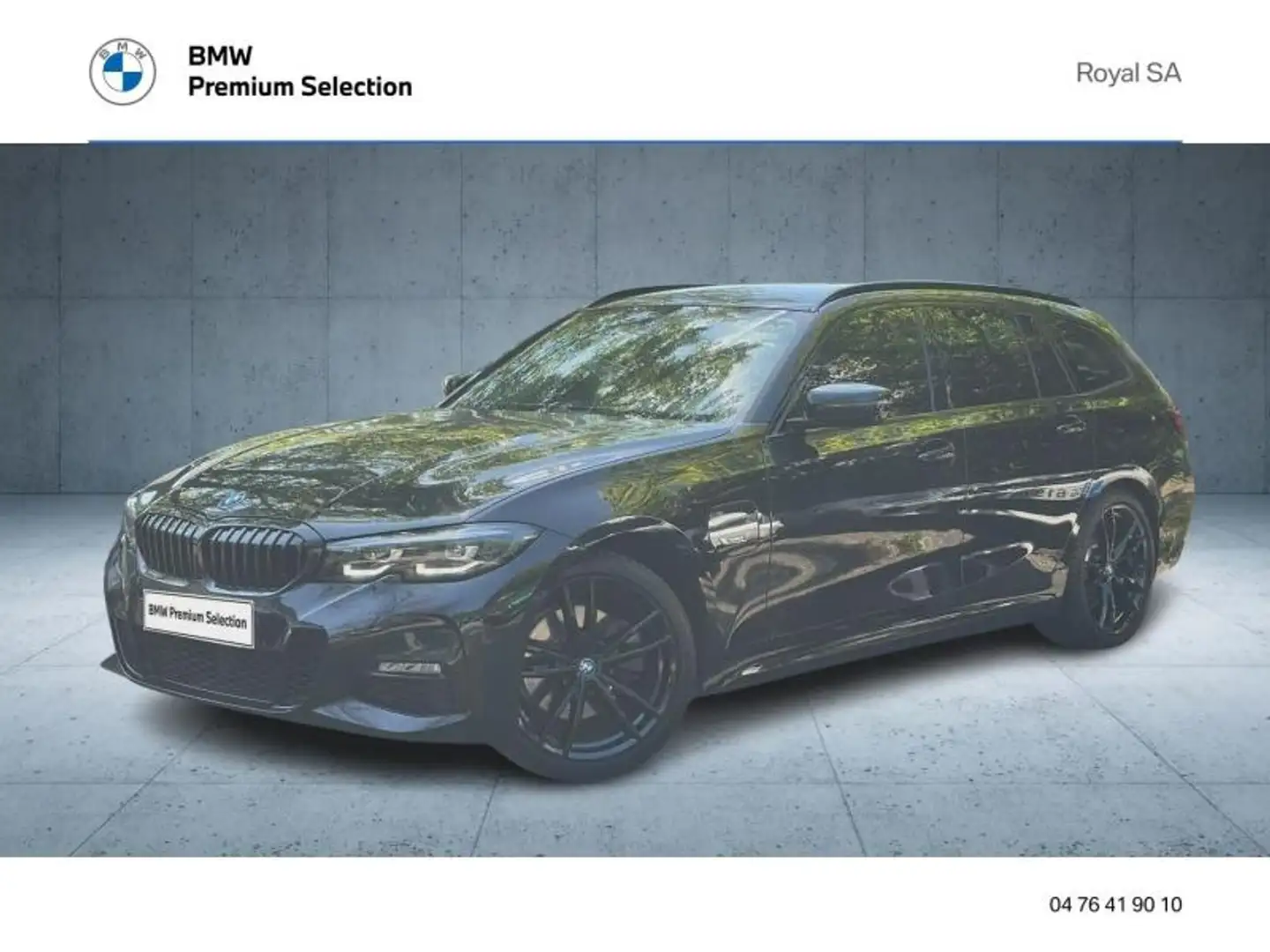 BMW 320 320eA 204ch M Sport Noir - 1
