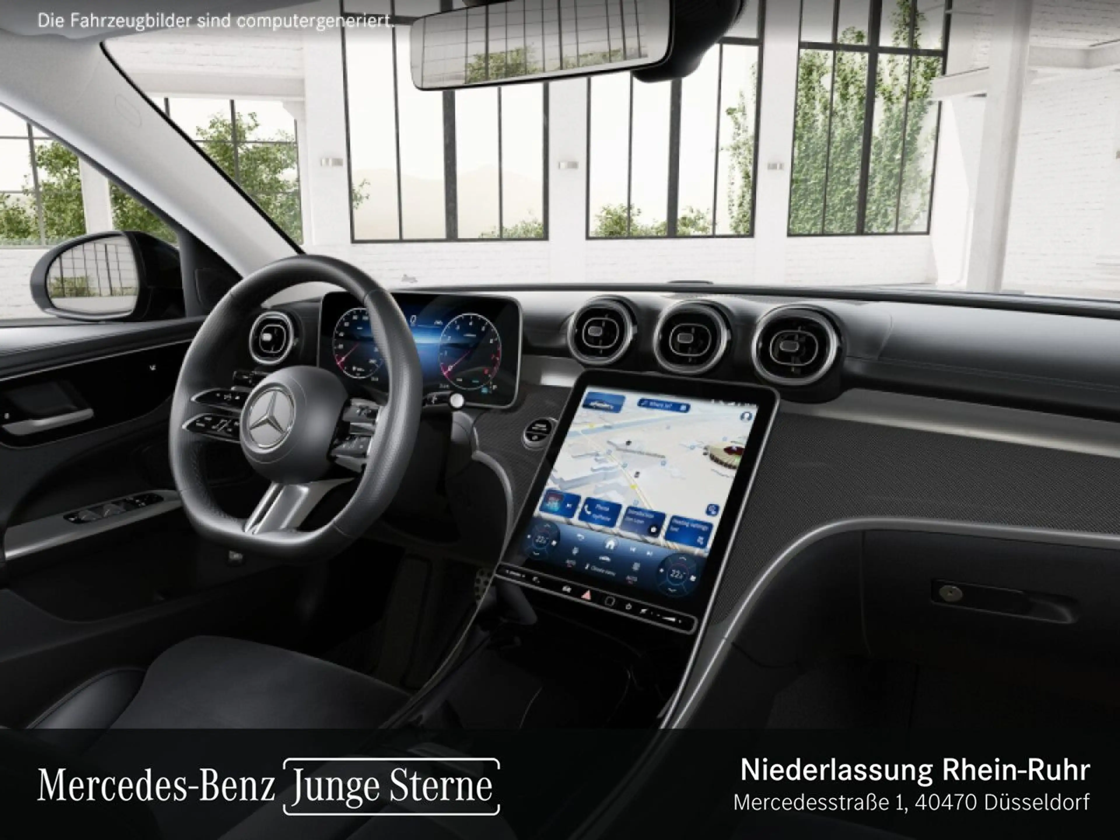 Mercedes-Benz C 180 AMG+NIGHT+LED+KAMERA+19"+TOTW+KEYLESS+9G — photo 10