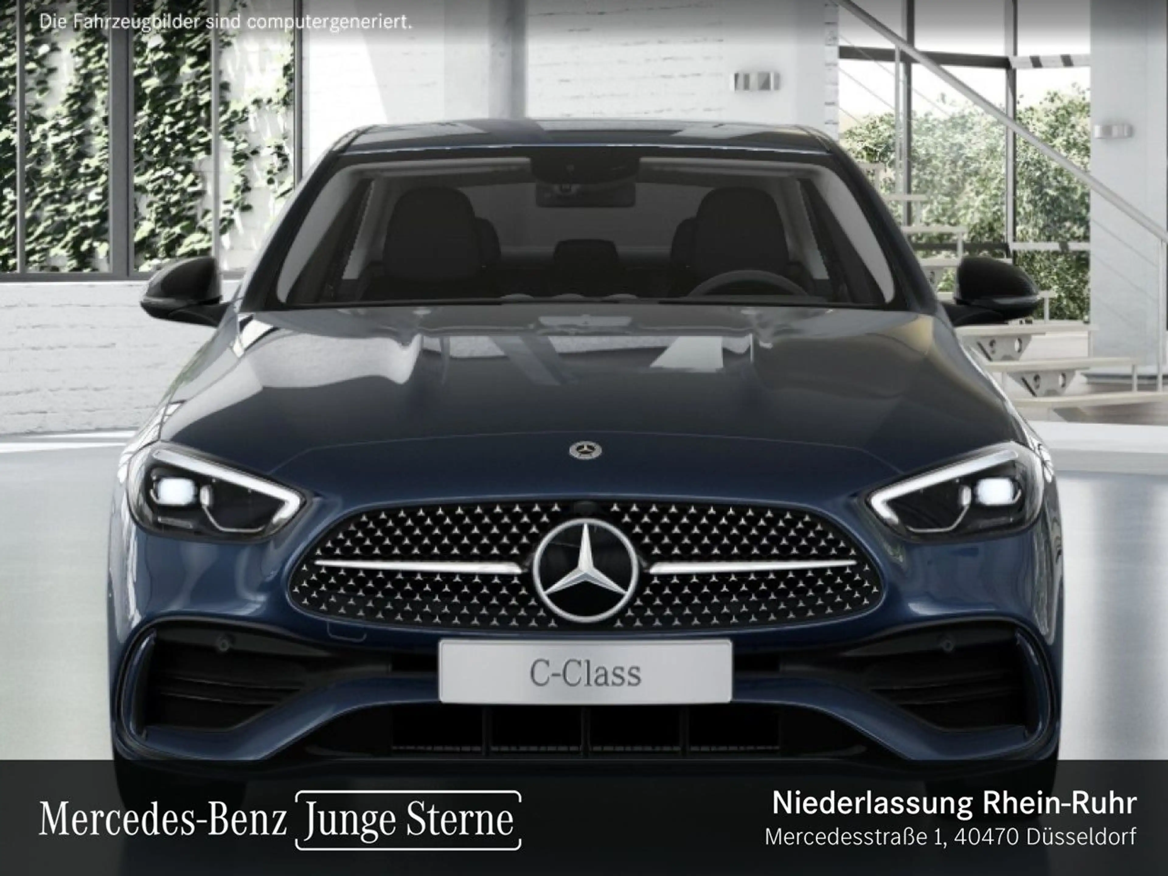 Mercedes-Benz C 180 AMG+NIGHT+LED+KAMERA+19"+TOTW+KEYLESS+9G — photo 6