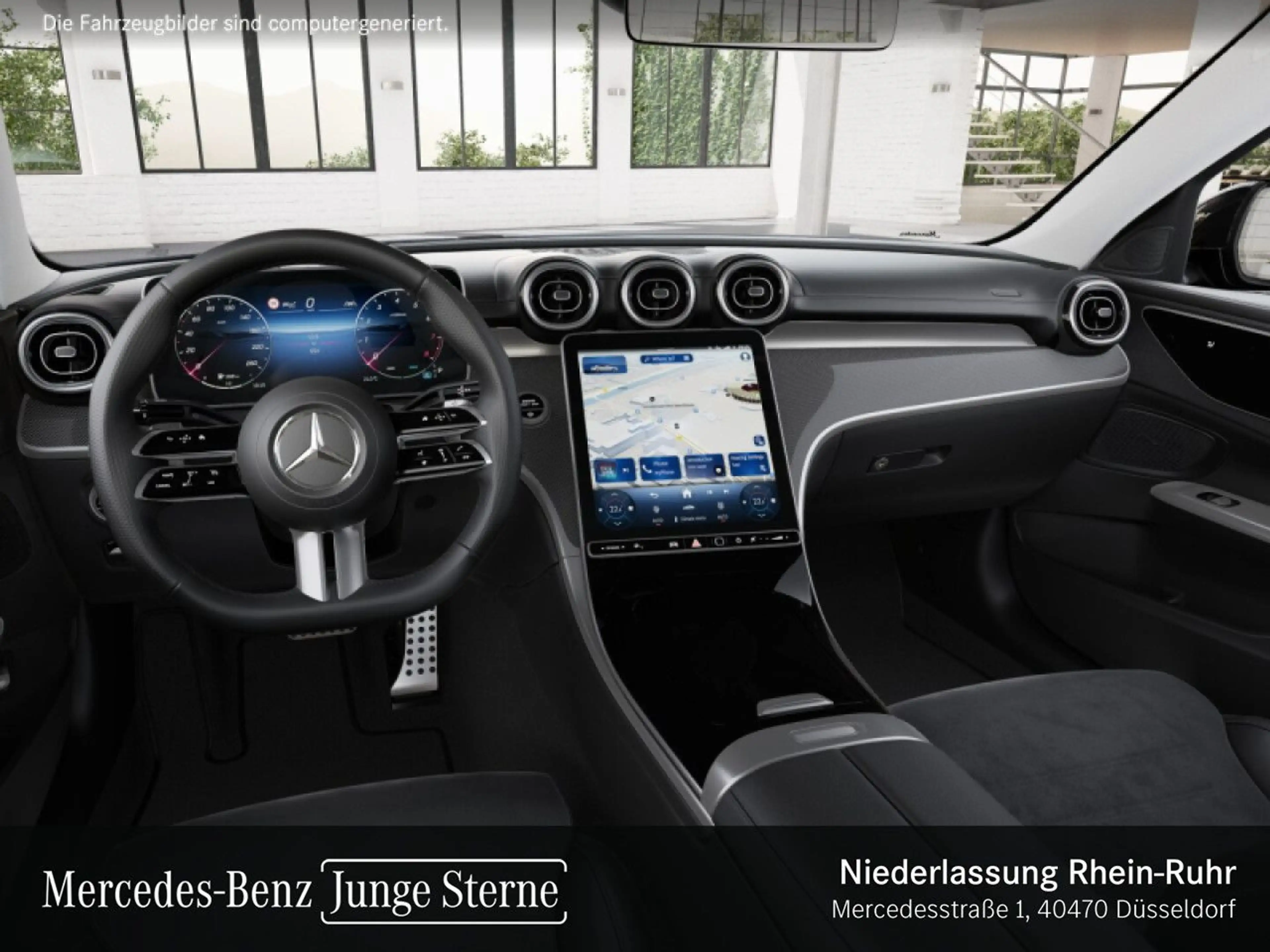 Mercedes-Benz C 180 AMG+NIGHT+LED+KAMERA+19"+TOTW+KEYLESS+9G — photo 9