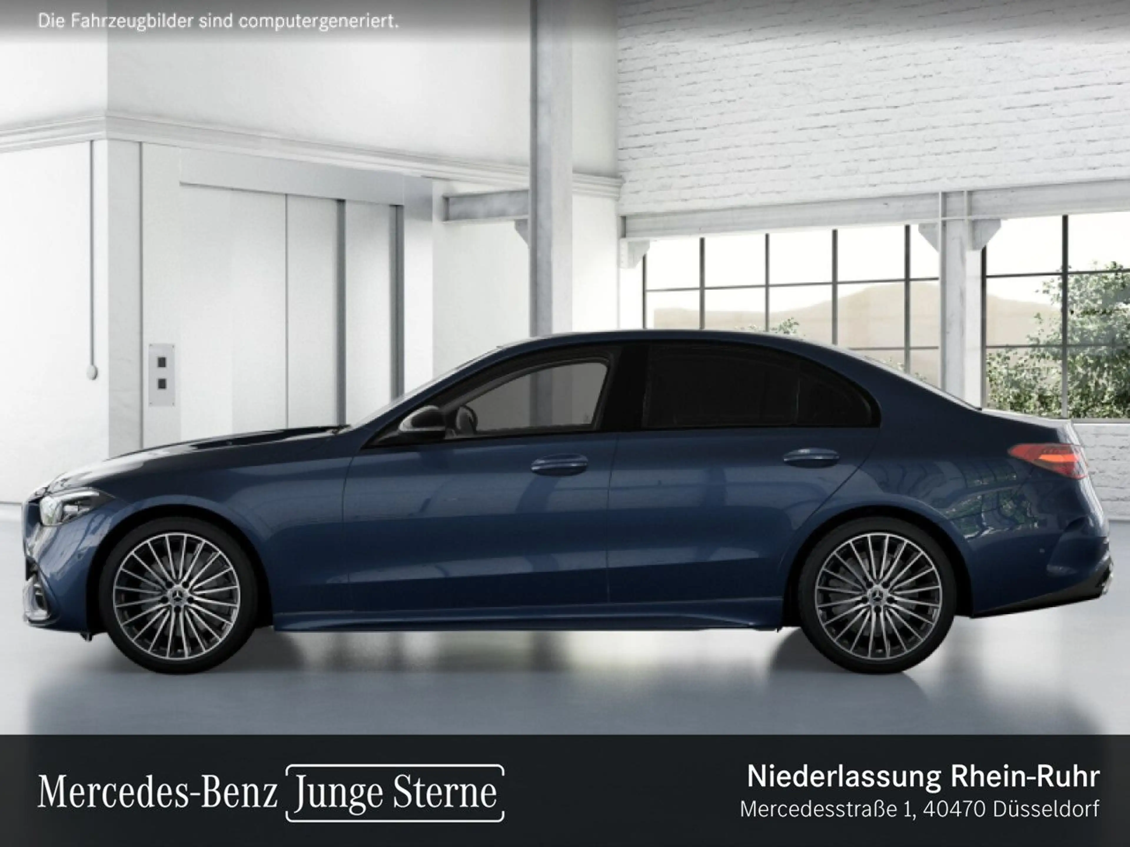 Mercedes-Benz C 180 AMG+NIGHT+LED+KAMERA+19"+TOTW+KEYLESS+9G — photo 5