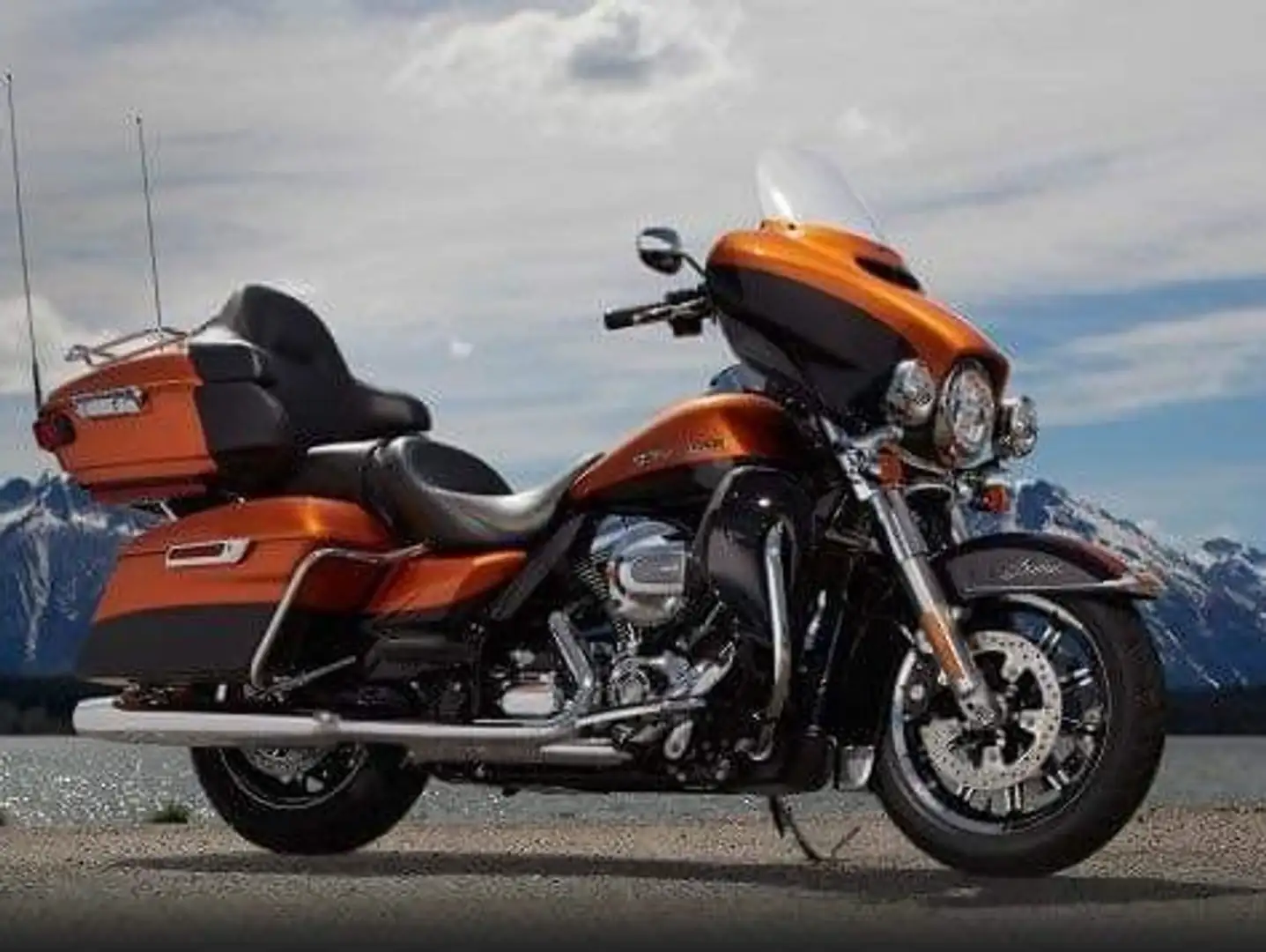 Harley-Davidson Ultra Limited Arancione - 1