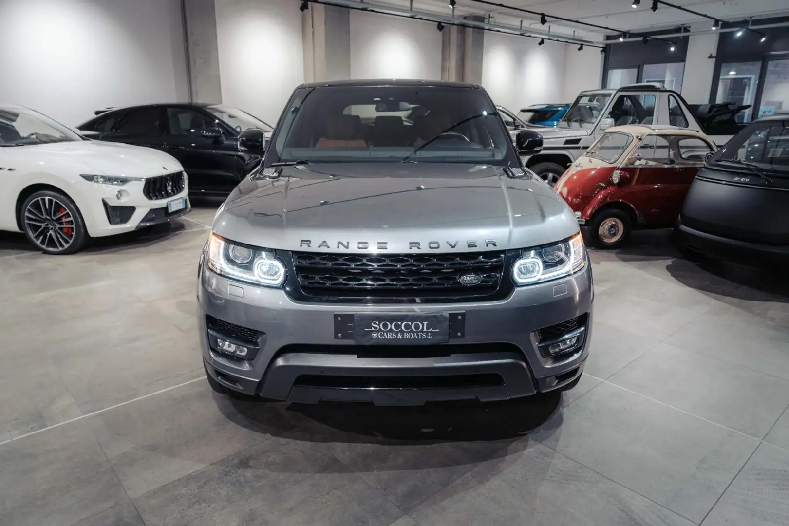 Land Rover Range Rover Sport 3.0 TDV6 HSE Dynamic*FULL PELLE CLUB! Grau - 2