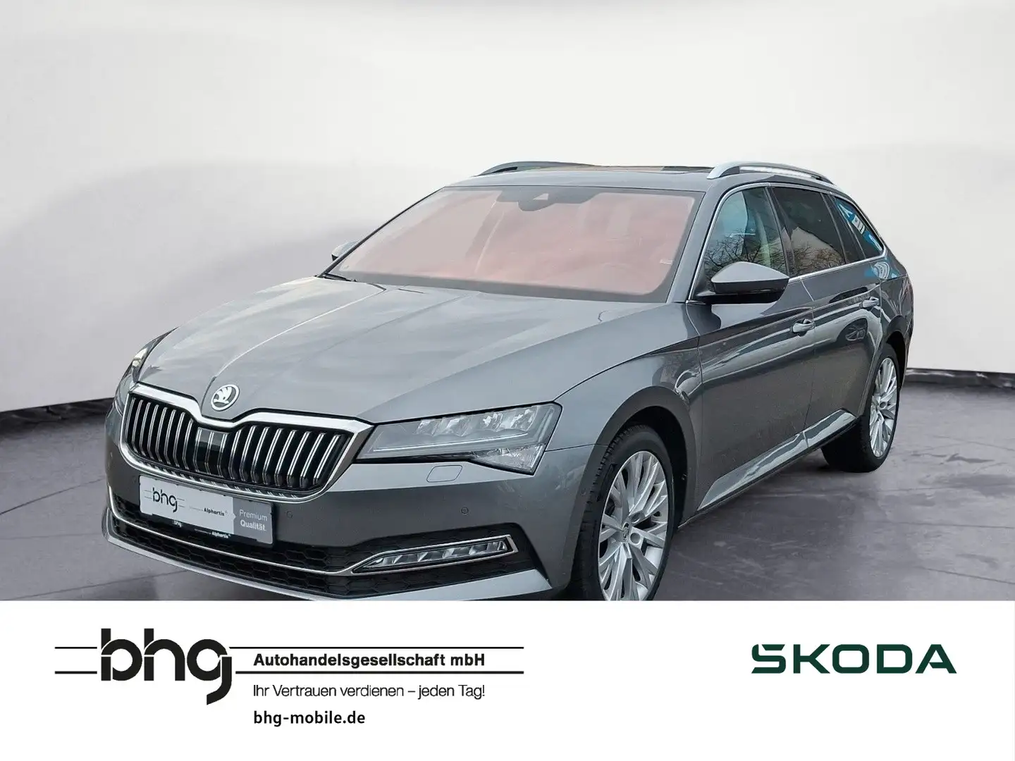 Skoda Superb C. Premium Ed. 2,0 TDI DSG Grau - 1