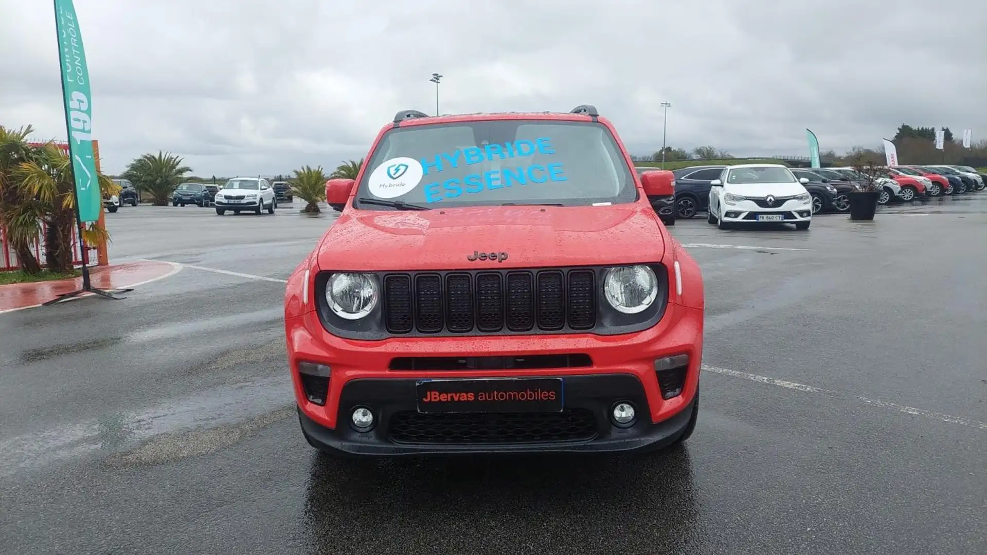 Jeep Renegade 1.5 TURBO T4 130 CH BVR7 E-HYBRID LIMITED Rouge - 2