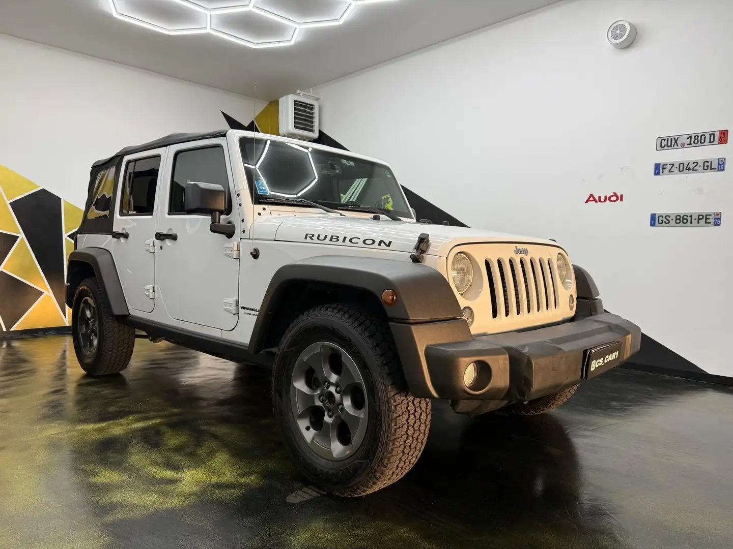 Jeep Wrangler Rubicon 2.8crd autom possibilità N1 Weiß - 1