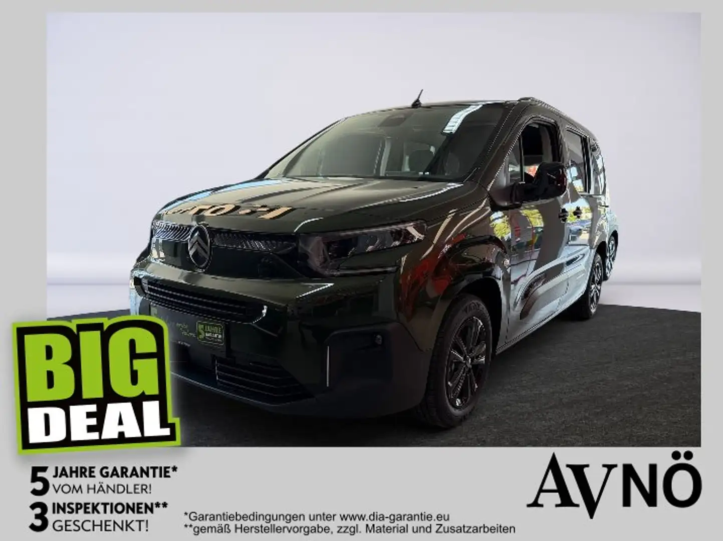 Citroen Berlingo 1.5 BHDi 100 Plus M Grün - 1