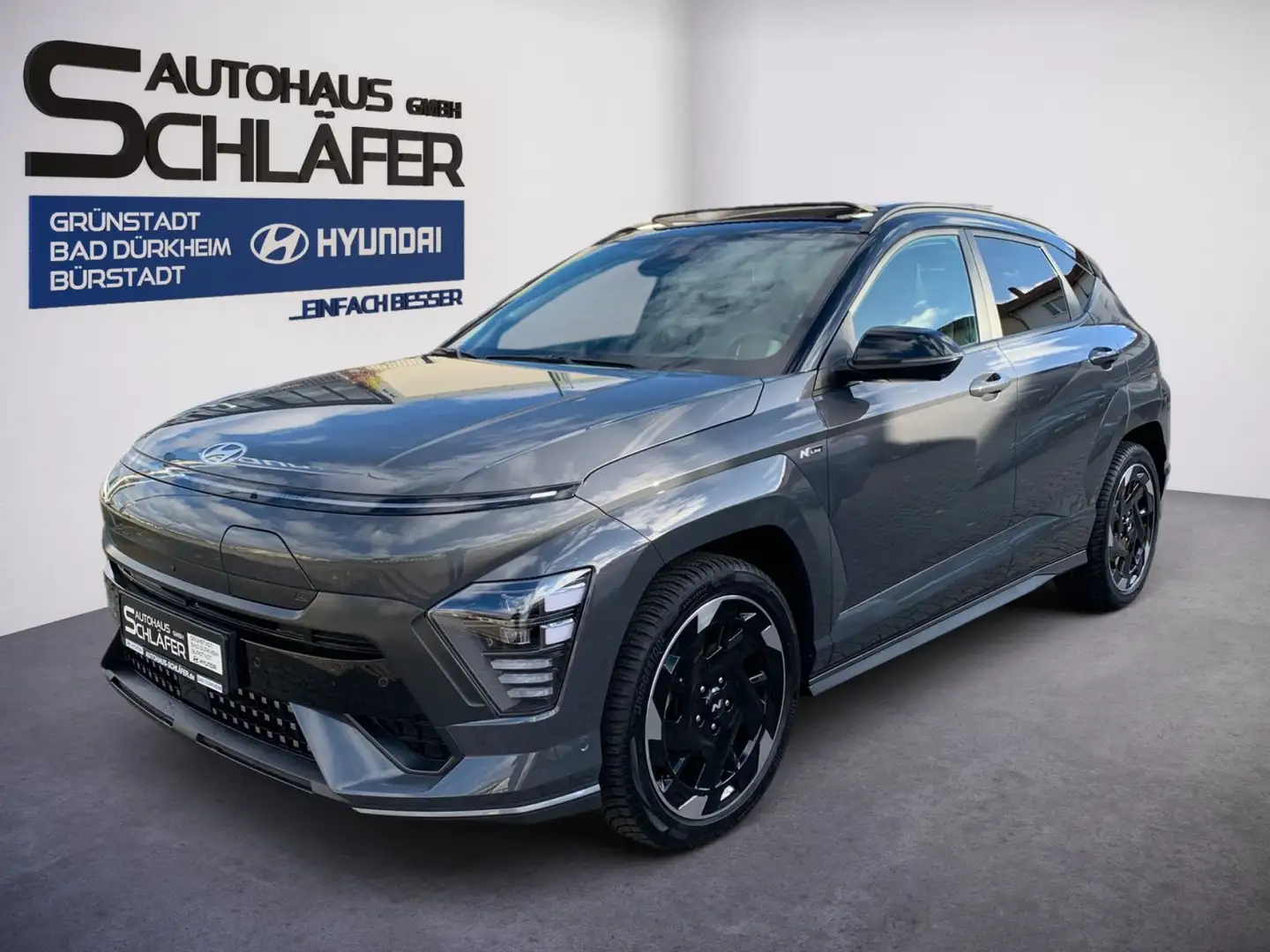Hyundai KONA KONA N Line X Elektro 65,4 kWh Sitz Technik el.S Noir - 1