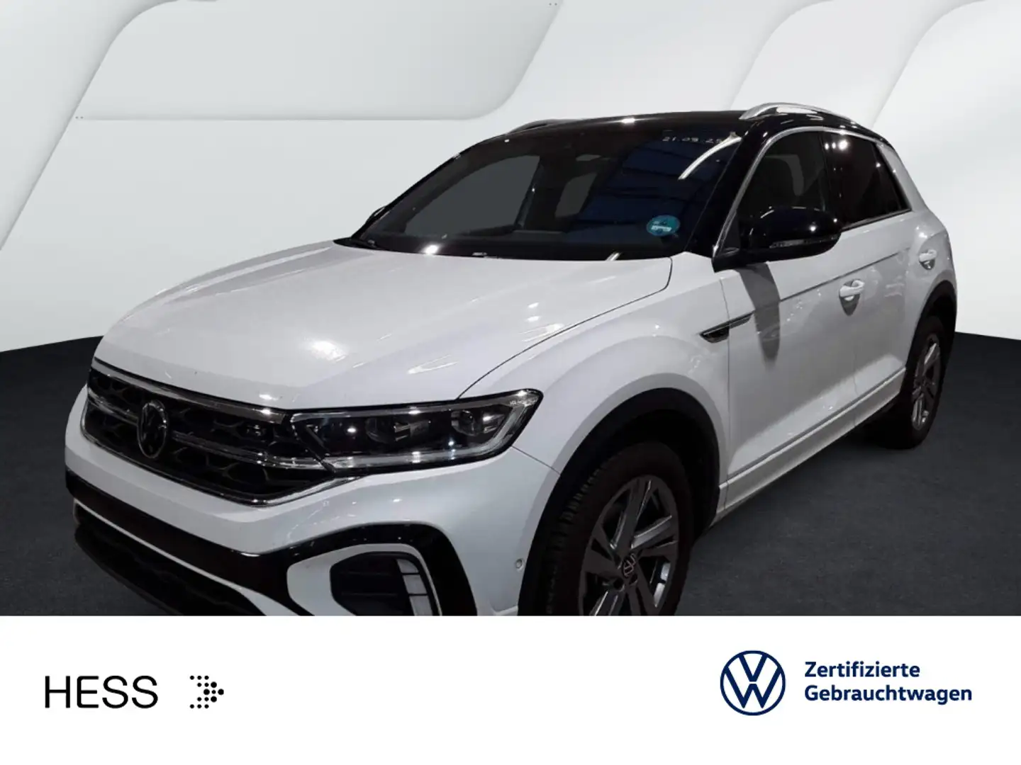 Volkswagen T-Roc T-ROC 1.5 TSI DSG R-LINE*LED*AHK*KAMERA*PDC*SHZ* Weiß - 1