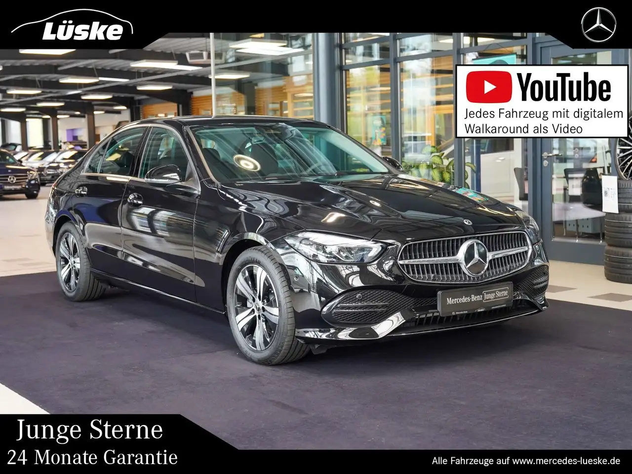 Mercedes-Benz C 180 C 180 AVANTGARDE Totwinkel Kamera Lenkradheizung