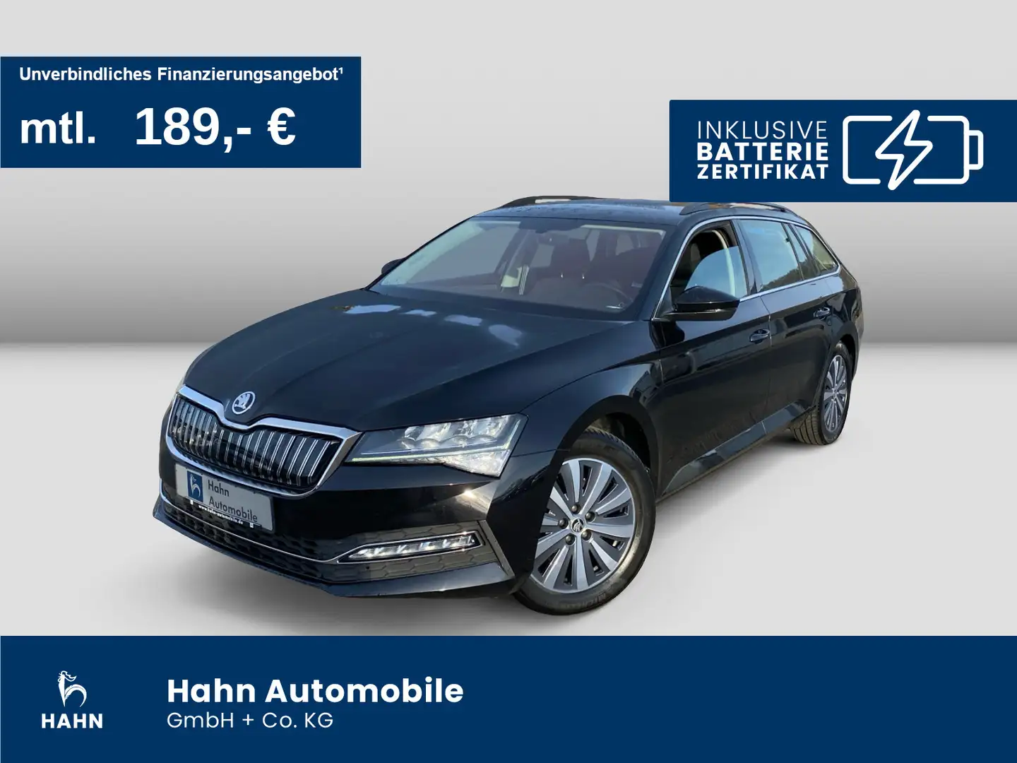 Skoda Superb Combi 1.4 TSI iV Ambition DCC Navi Standh Schwarz - 1