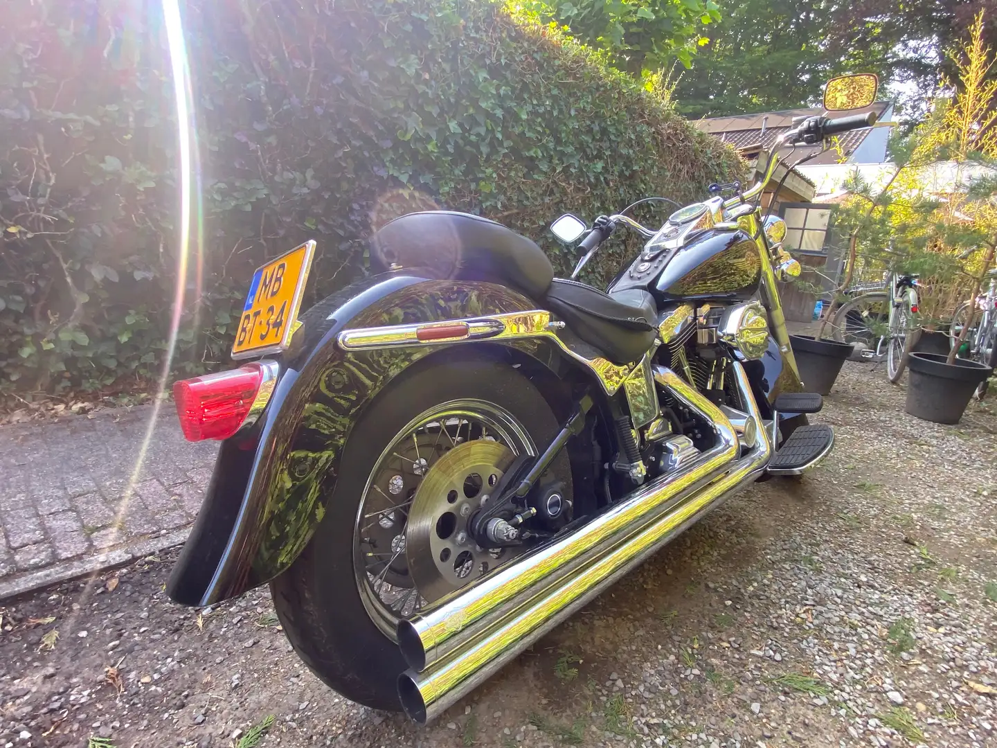 Harley-Davidson Fat Boy Zwart - 2