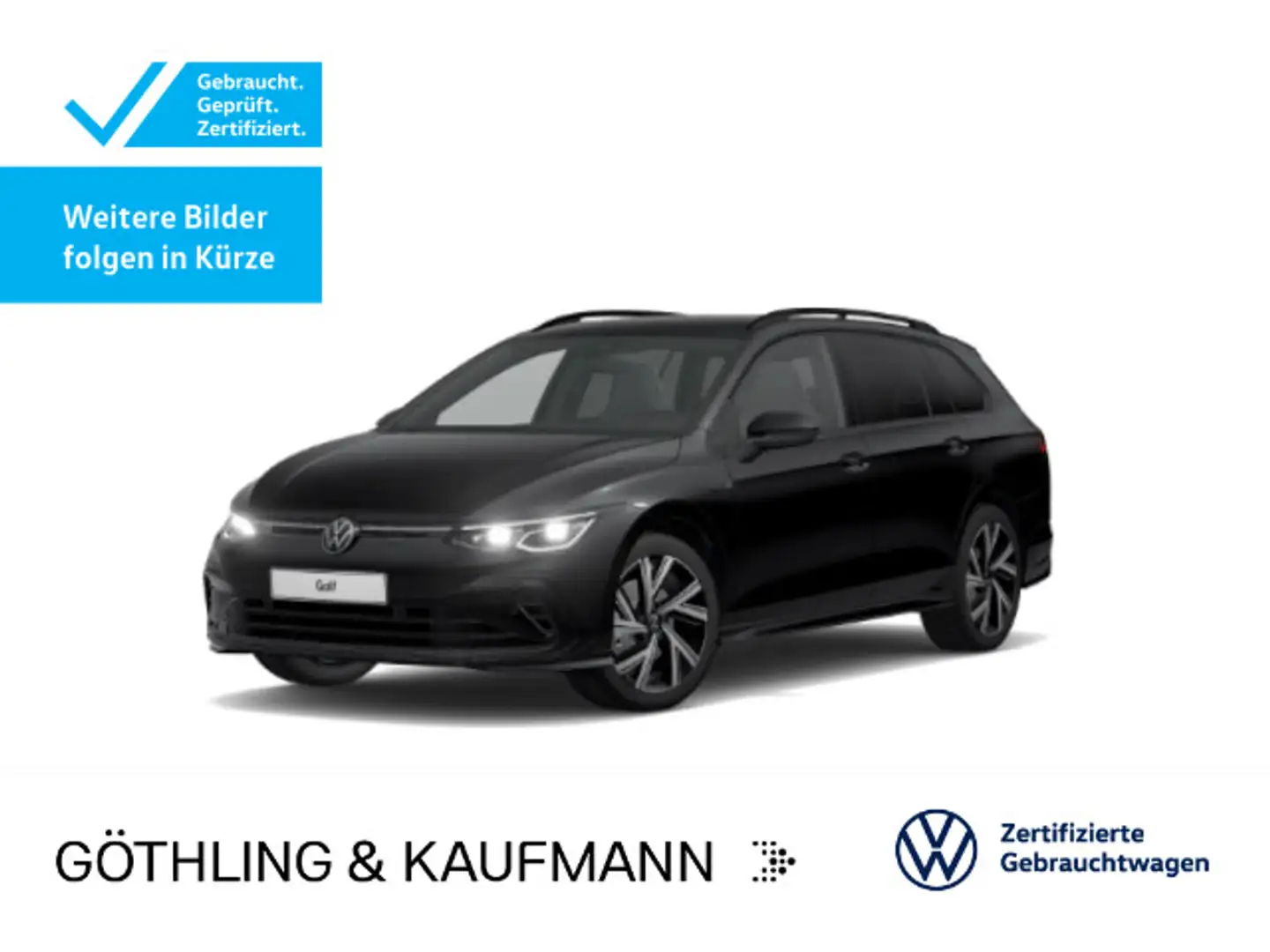 Volkswagen Golf Variant R-Line 2.0 TSI DSG*NAVI*AHK*STDHZG* Noir - 1