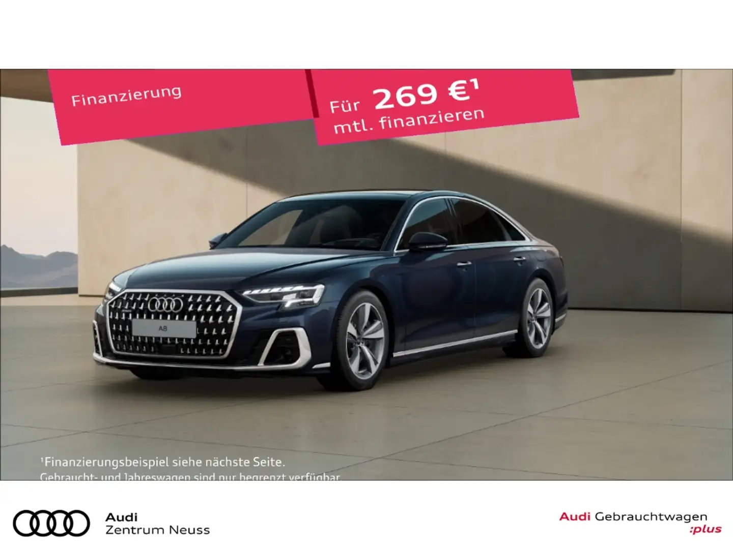 Audi A8 60 TFSI e quattro tiptronic Neuwagen Anschlussgara Blau - 1