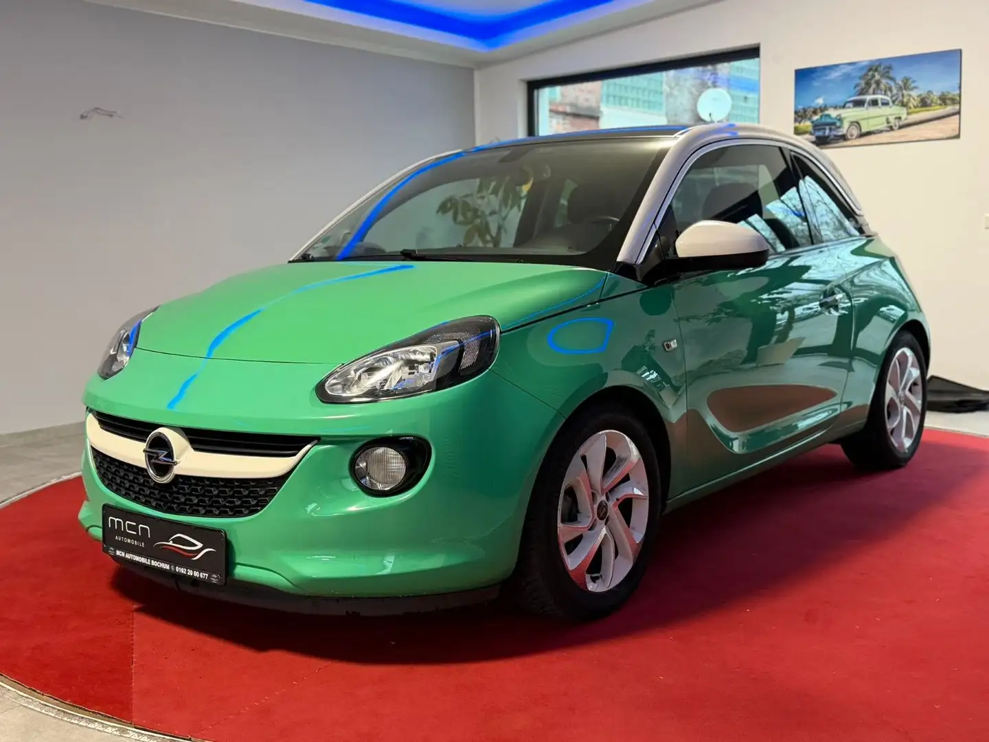 Opel Adam Glam ecoFlex 1.Hand/SHZ/Wenig Km Vert - 1