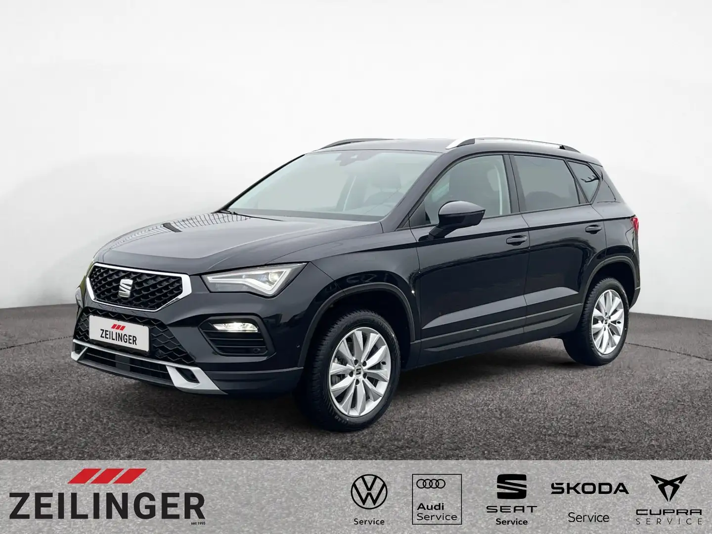 SEAT Ateca Style TSI DSG|AHK|ACC|KAMERA|SITZHEIZUNG| Schwarz - 1