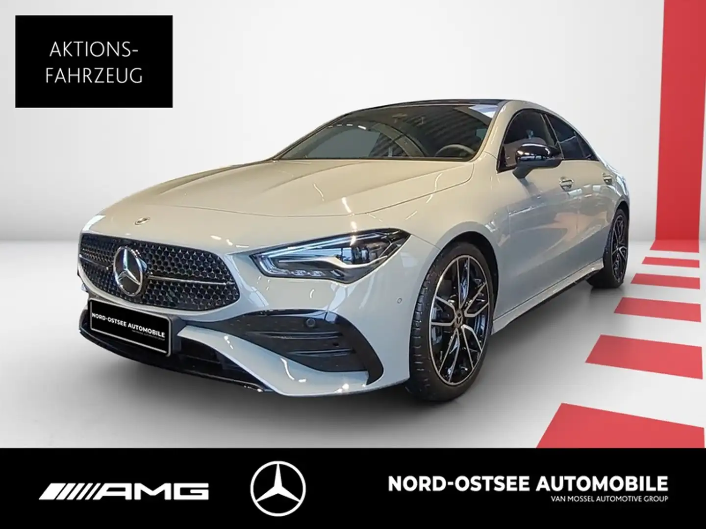 Mercedes-Benz CLA 180 AMG NIGHT PANO WINTER-PAKET KEYLESS Grau - 1