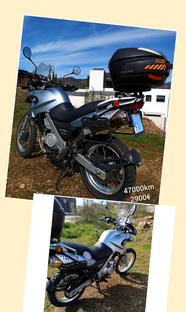 BMW F 650 GS 2007 Gris - 2