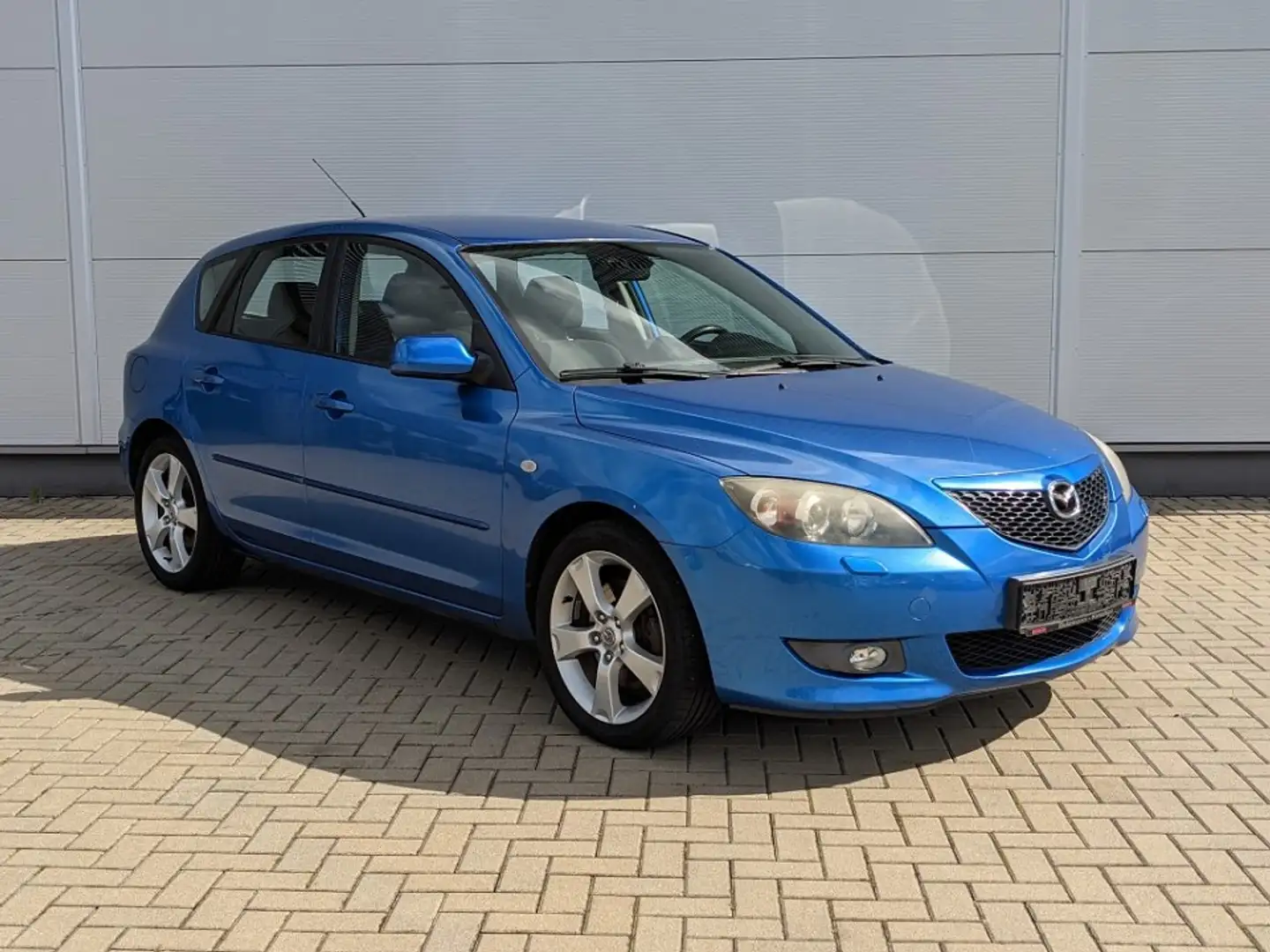 Mazda 3 5-Türer 2.0l Top Xenon Klimaautomatik Alufelgen Blauw - 2