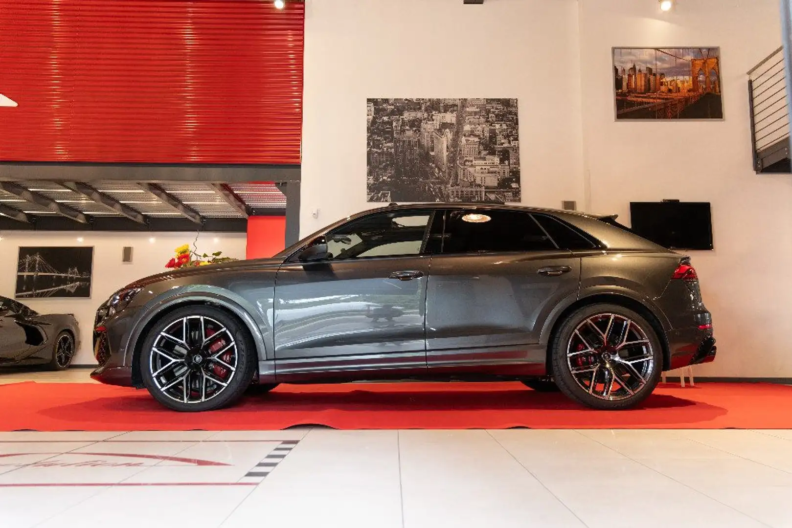 Audi RS Q8 NUOVA RS Q8TFSI V8-600 CV MEGA FULL-TETTO-BLACK.P- Grigio - 1