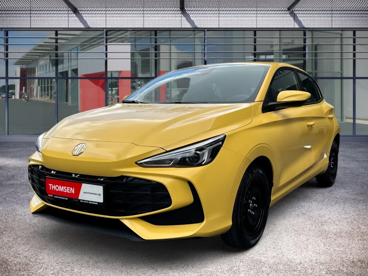 MG MG3 Standard Rückfahrkamera Dual Screen Jaune - 2