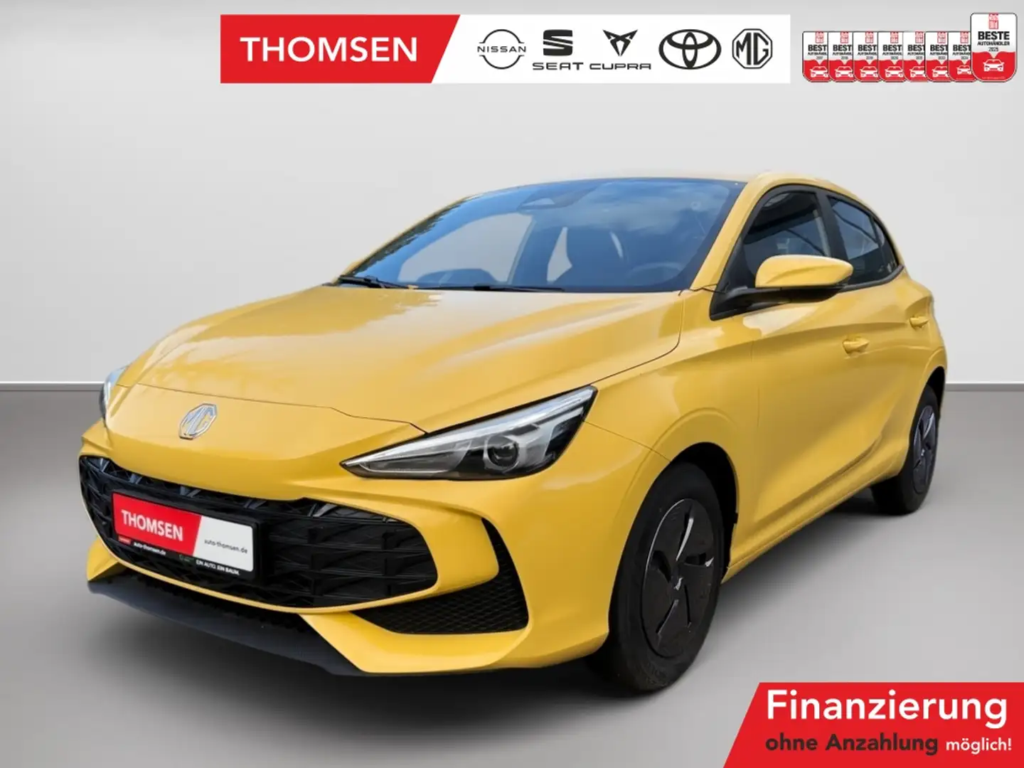 MG MG3 1.5 Standard ACC+Navi+Virtual+Fernlichtass. Jaune - 1