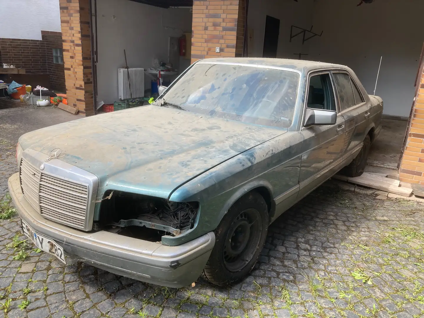 Mercedes-Benz S 420 420 SE Зелений - 1