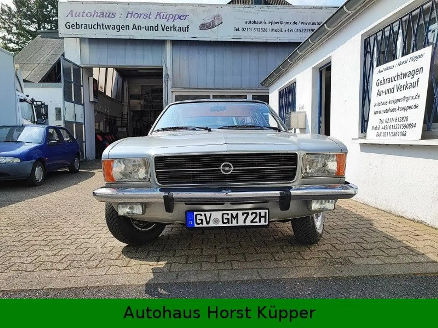 Opel Rekord D 1900 Automatik Silber - 2